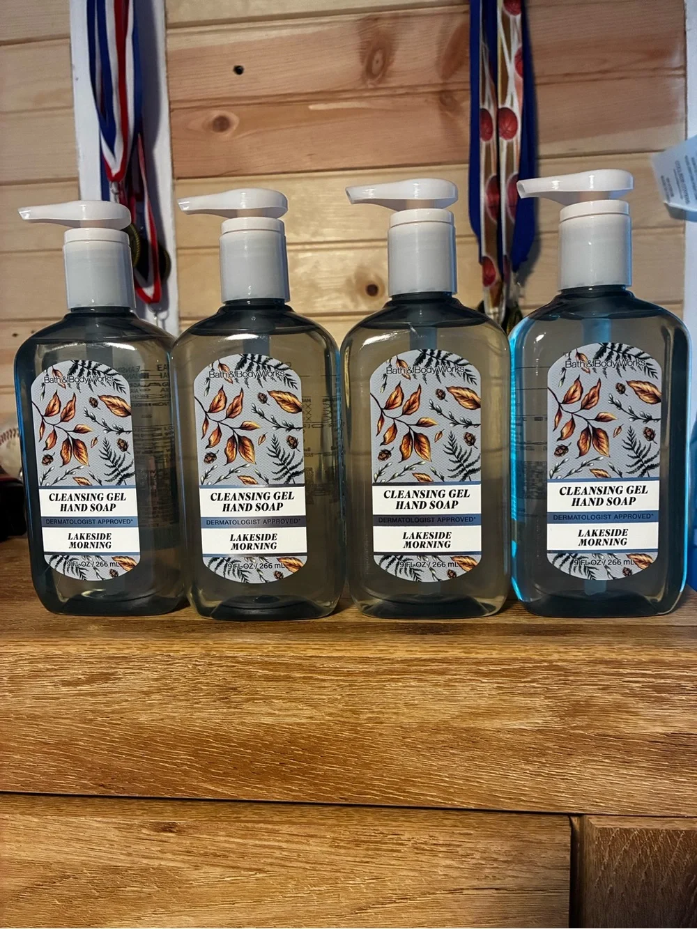 Bath & Body Works Lakeside Morning Gel Hand Soap  Blue (4)